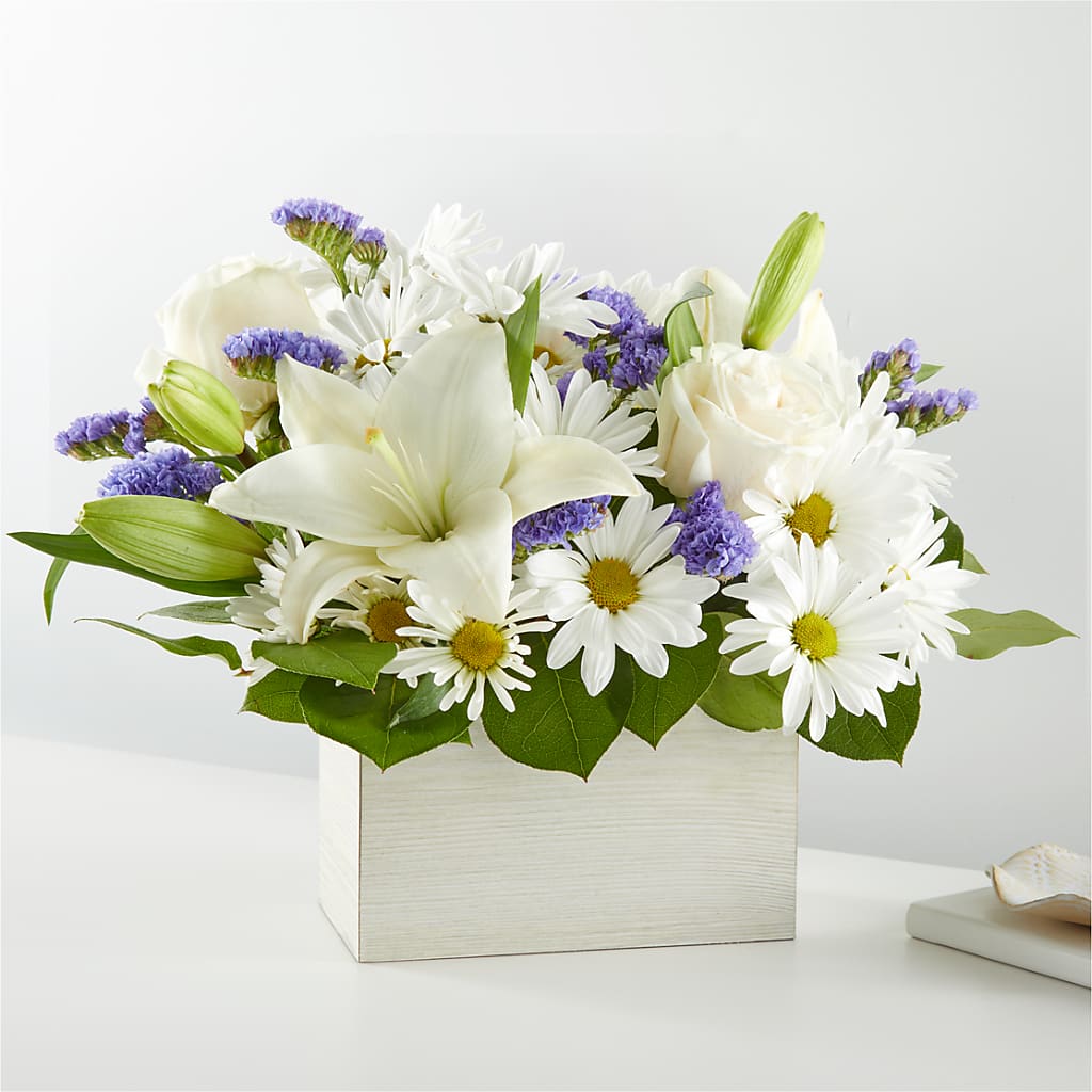 Beyond Blue Box Bouquet – KILBY'S FLORIST, Kannapolis NC