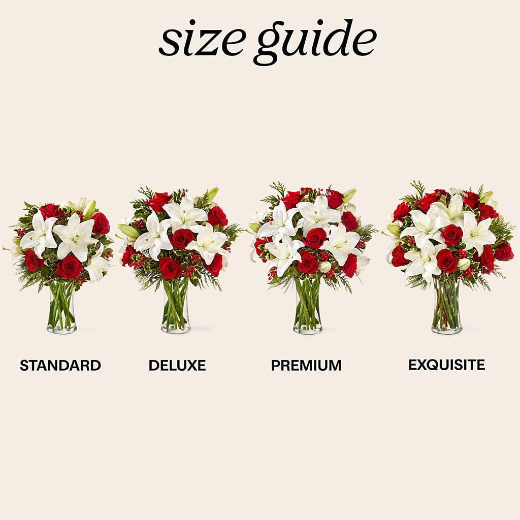 Sparkling Snowflakes Bouquet – KILBY'S FLORIST, Kannapolis NC