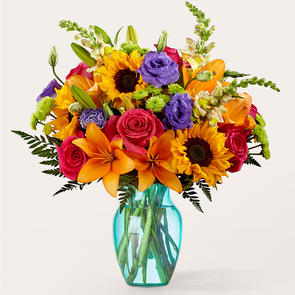 Double Rainbow Bouquet – KILBY'S FLORIST, Kannapolis NC