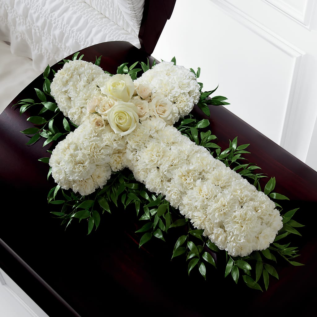 Peaceful Memories Casket Spray (Standard) – KILBY'S FLORIST, Kannapolis NC