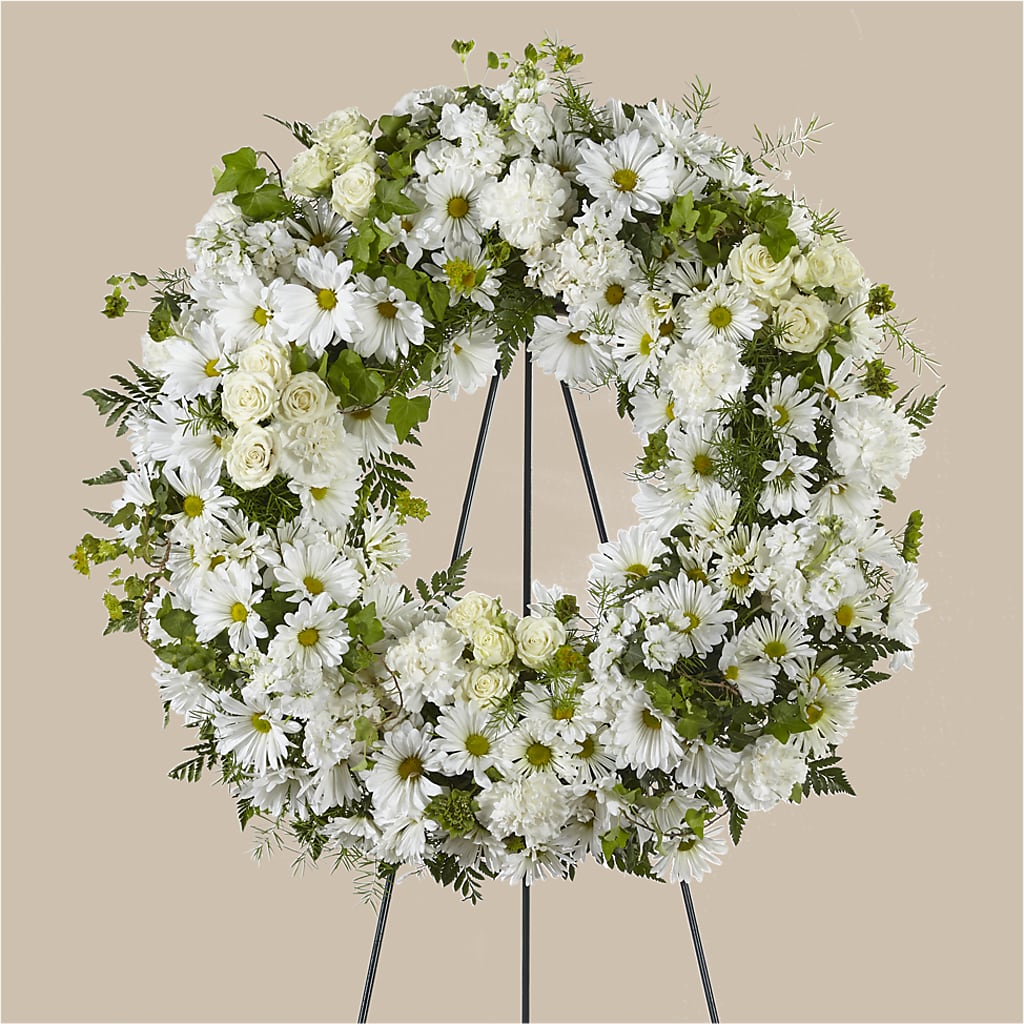 Faithful Wishes Wreath – KILBY'S FLORIST, Kannapolis NC