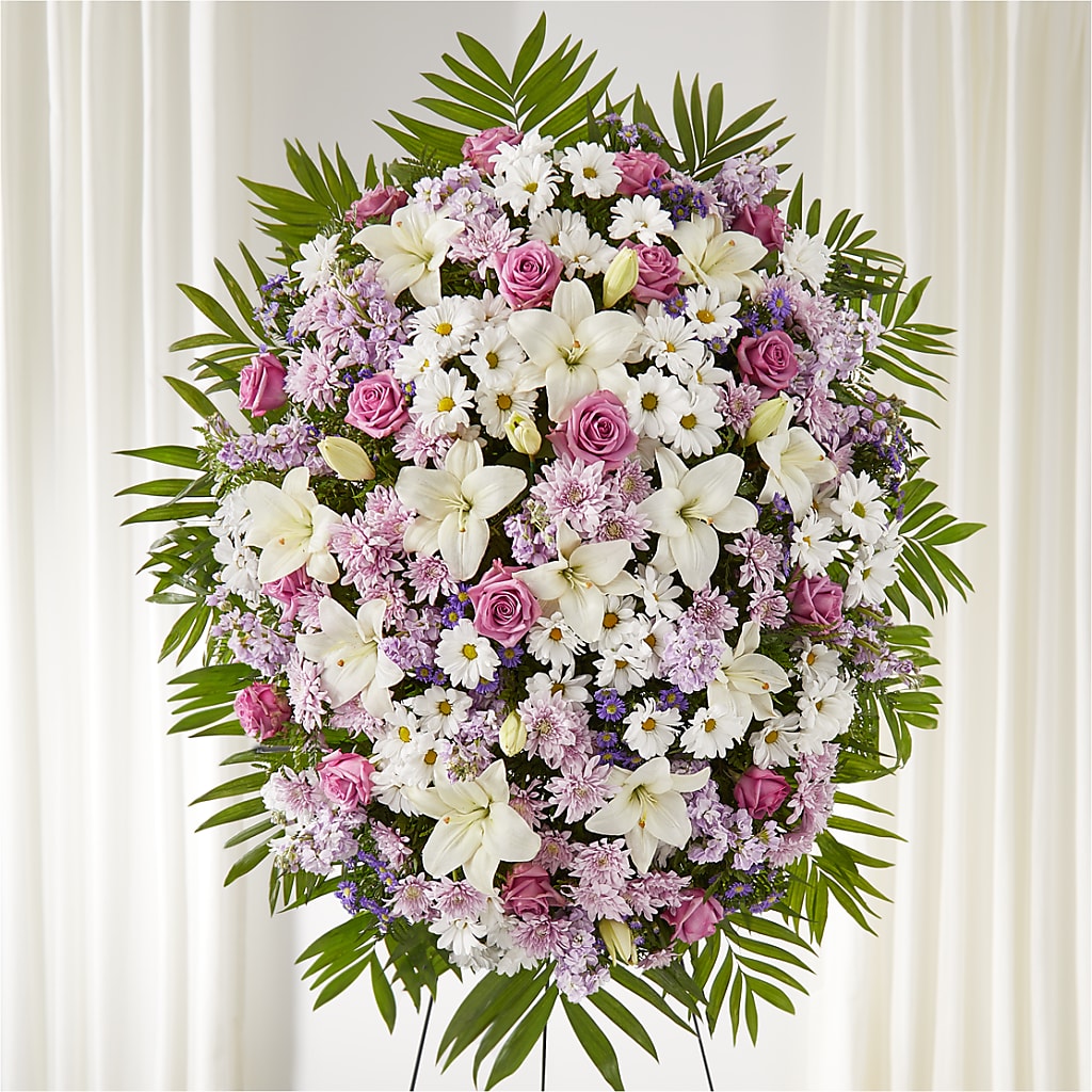 Surrounded by Love Standing Spray – KILBY'S FLORIST, Kannapolis NC