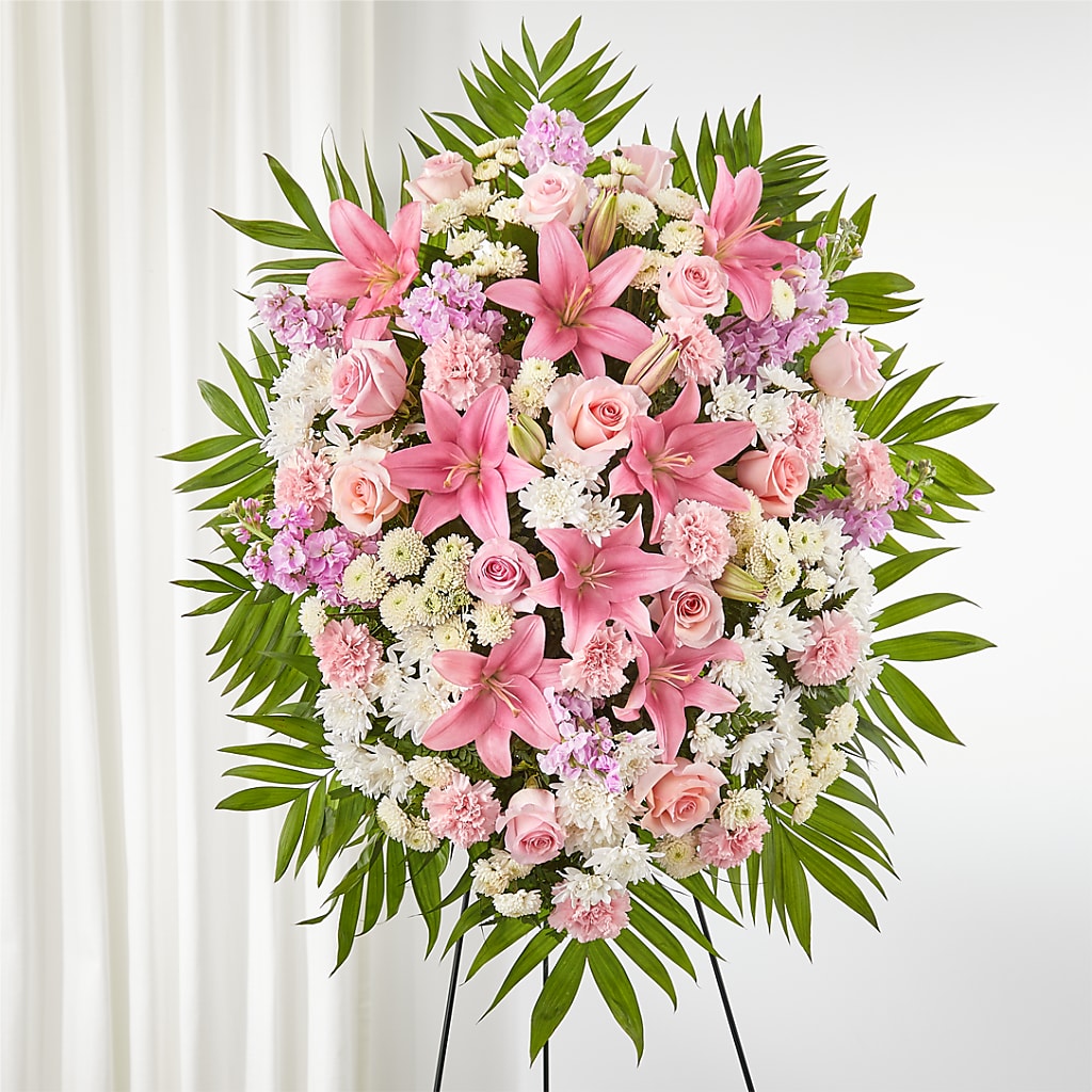 Offering Solace Standing Spray – KILBY'S FLORIST, Kannapolis NC