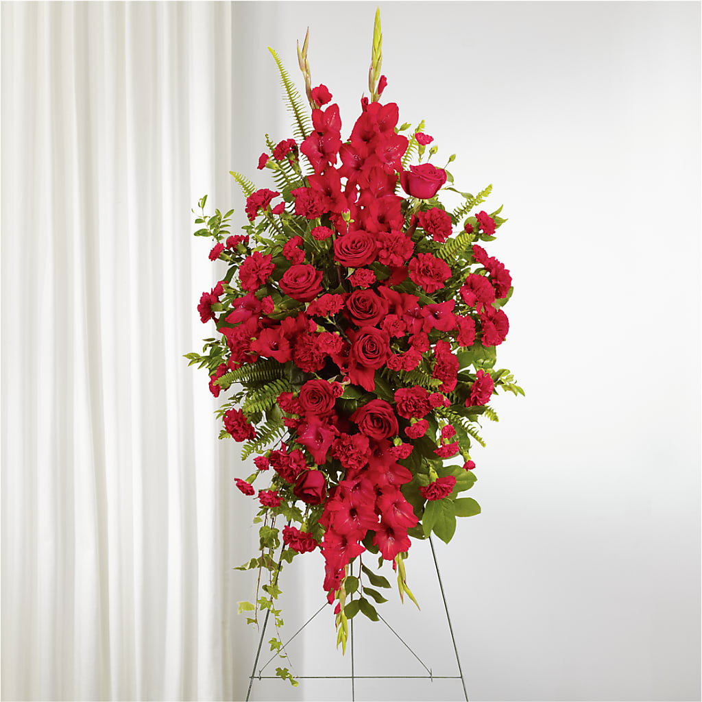 From the Heart Standing Spray – KILBY'S FLORIST, Kannapolis NC
