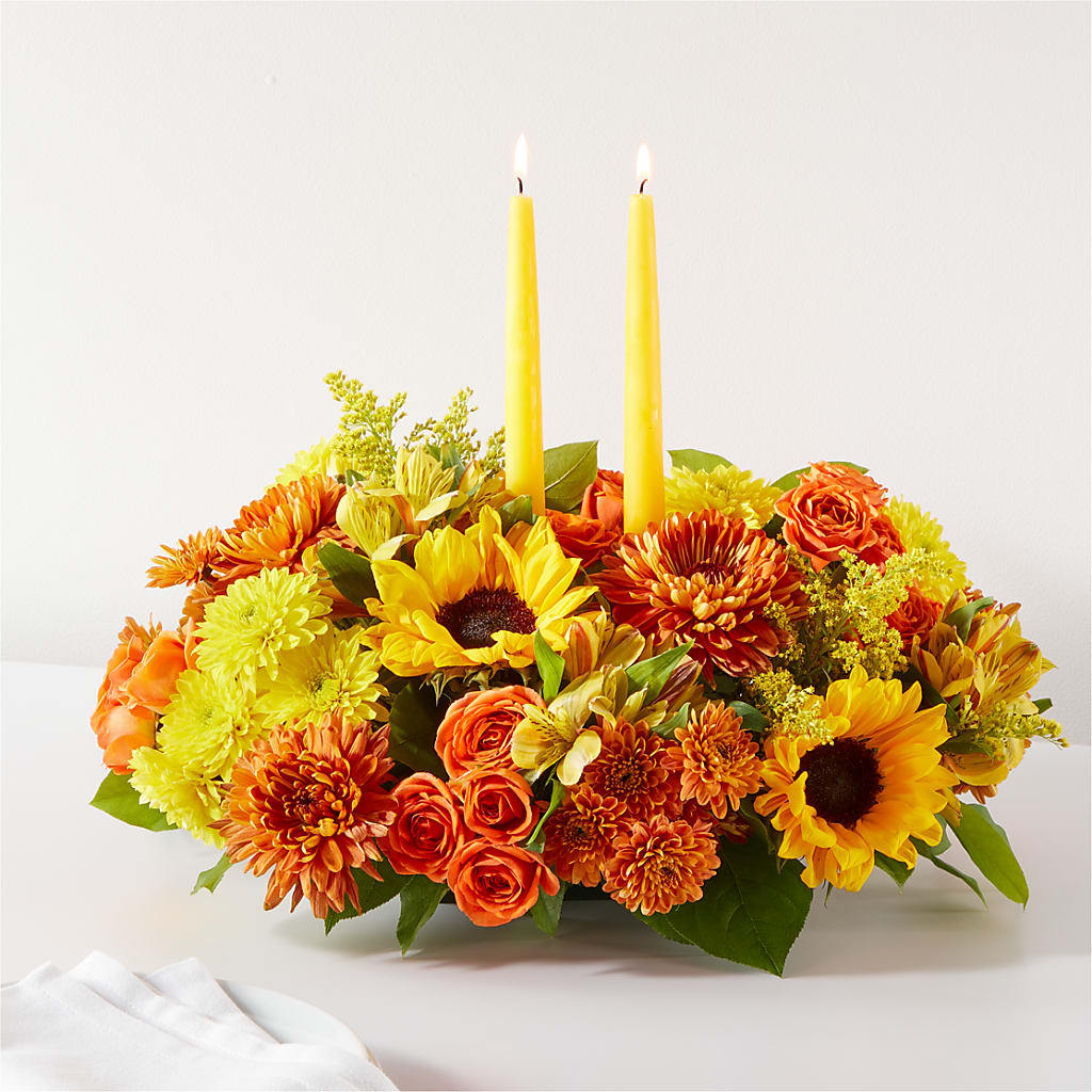 Autumn Harmony Centerpiece – KILBY'S FLORIST, Kannapolis NC