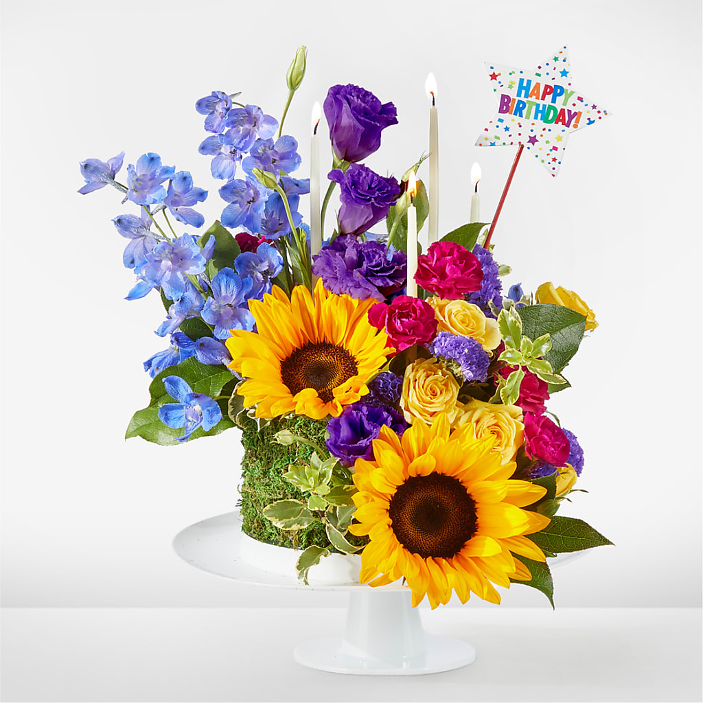 Star of the Day Floral Cake – KILBY'S FLORIST, Kannapolis NC