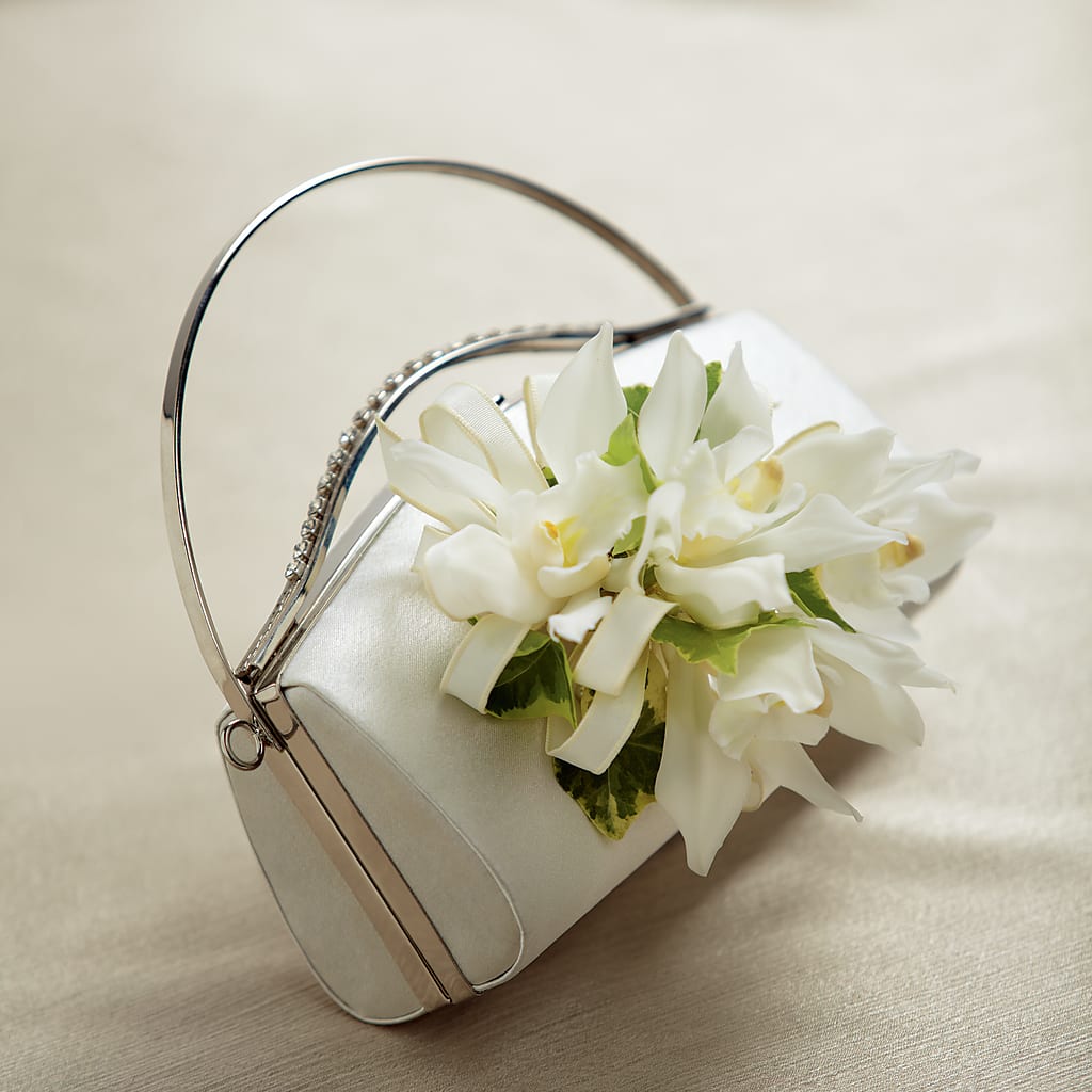 White Purse Decor – KILBY'S FLORIST, Kannapolis NC