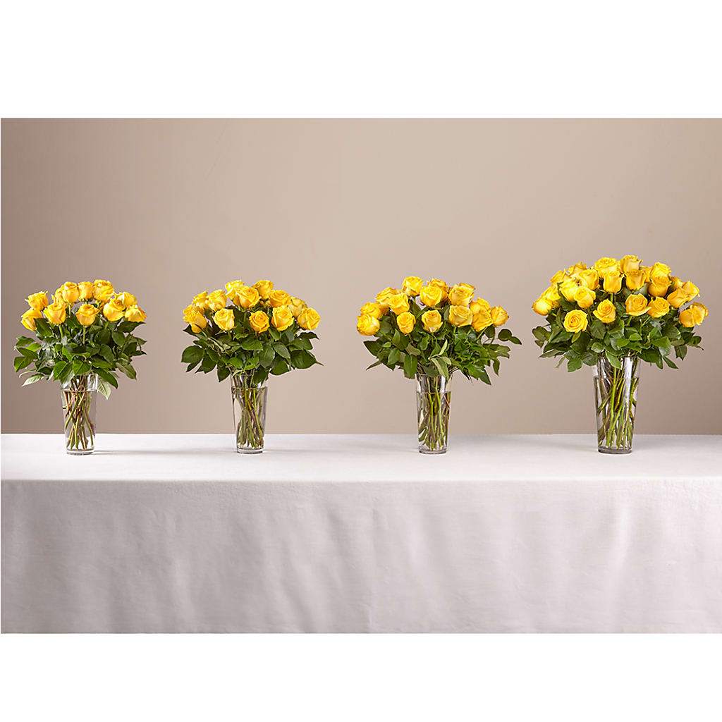 Long Stem Yellow Rose Bouquet – KILBY'S FLORIST, Kannapolis NC
