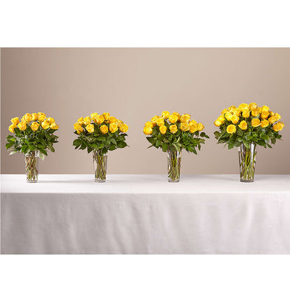 Long Stem Yellow Rose Bouquet – KILBY'S FLORIST, Kannapolis NC