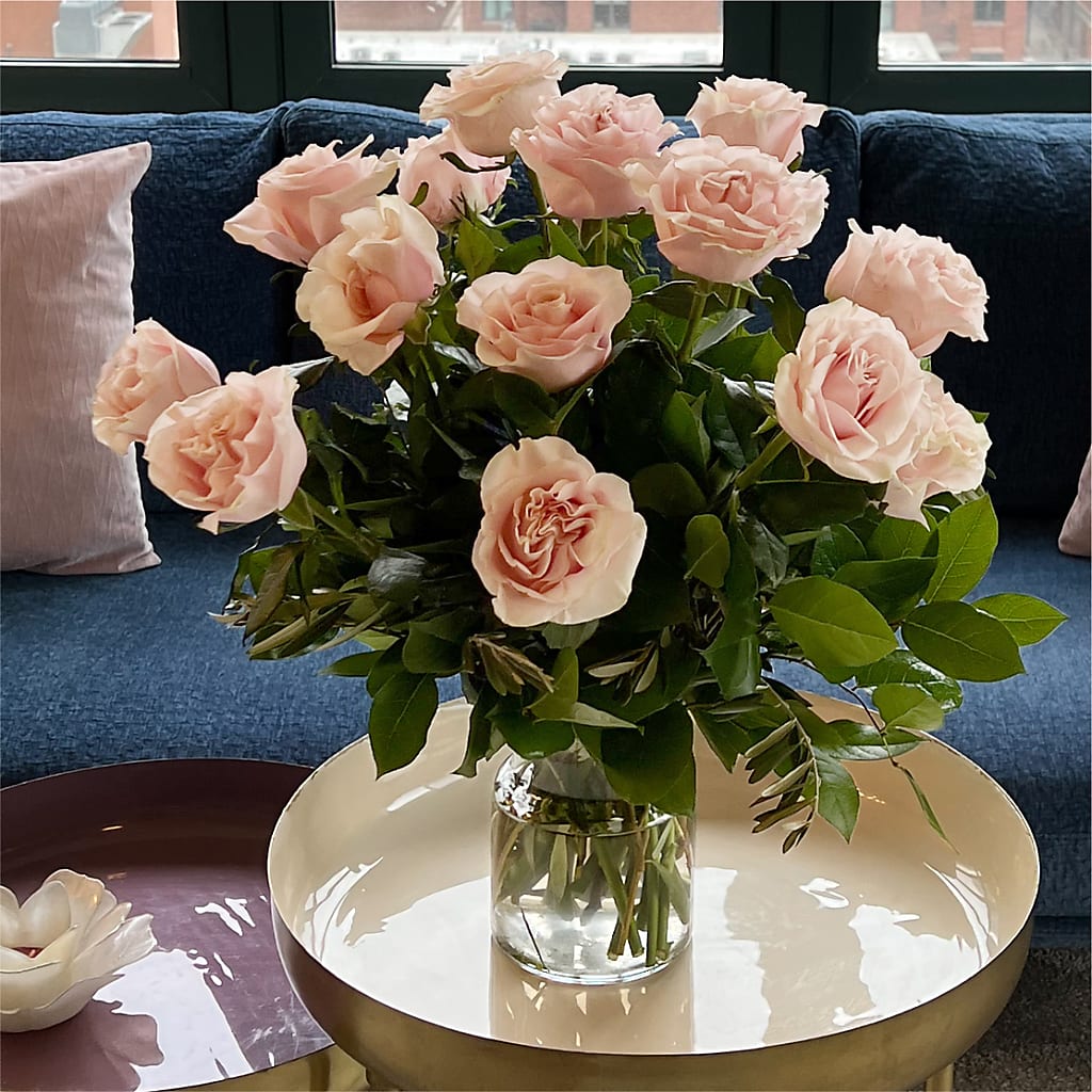 Long Stem Pink Rose Bouquet – KILBY'S FLORIST, Kannapolis NC
