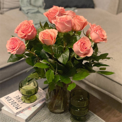 Long Stem Pink Rose Bouquet – KILBY'S FLORIST, Kannapolis NC
