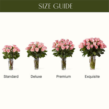 Long Stem Pink Rose Bouquet – KILBY'S FLORIST, Kannapolis NC