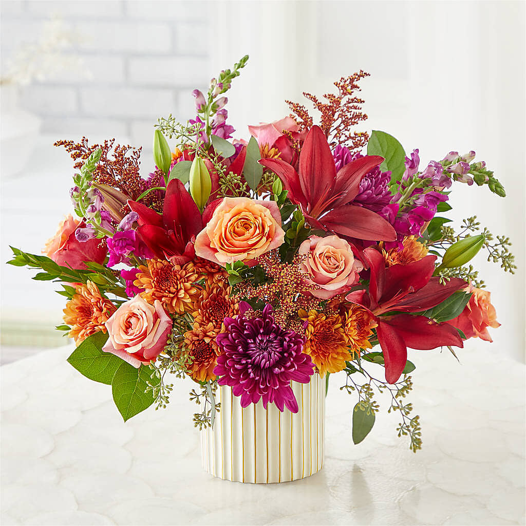 Burgundy Landscape Bouquet – KILBY'S FLORIST, Kannapolis NC