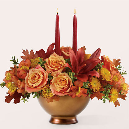 Harvest Table Centerpiece – KILBY'S FLORIST, Kannapolis NC