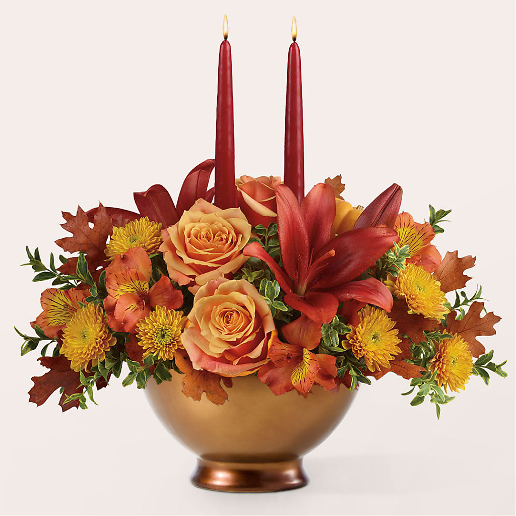 Harvest Table Centerpiece – KILBY'S FLORIST, Kannapolis NC