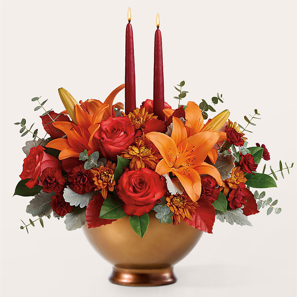 Fruits of Fall Centerpiece – KILBY'S FLORIST, Kannapolis NC