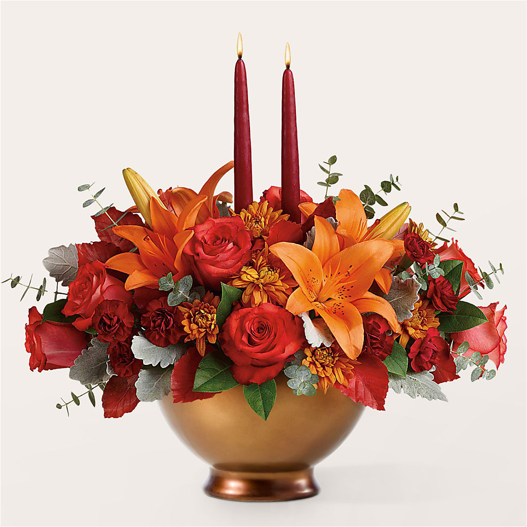 Fruits of Fall Centerpiece – KILBY'S FLORIST, Kannapolis NC