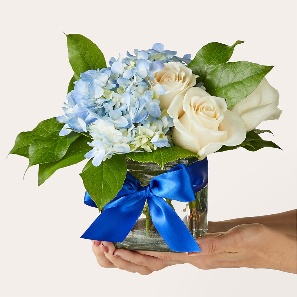 Sky Blue Delight Bouquet – KILBY'S FLORIST, Kannapolis NC