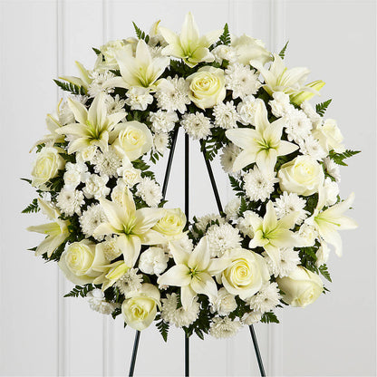 Treasured Tribute Wreath – KILBY'S FLORIST, Kannapolis NC
