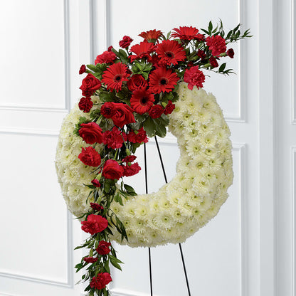 Graceful Tribute Wreath – KILBY'S FLORIST, Kannapolis NC