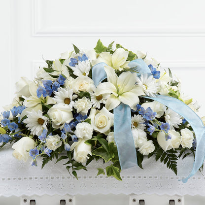 Tender Treasure Casket Spray – KILBY'S FLORIST, Kannapolis NC
