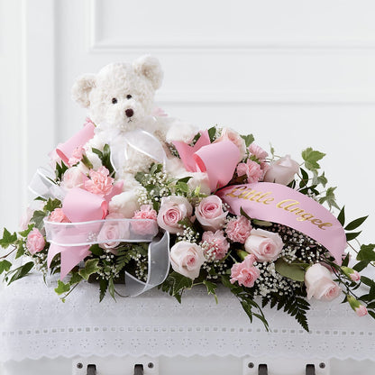 Touch of Sympathy Casket Spray – KILBY'S FLORIST, Kannapolis NC