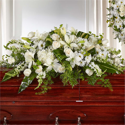 Abundance Casket Spray – KILBY'S FLORIST, Kannapolis NC