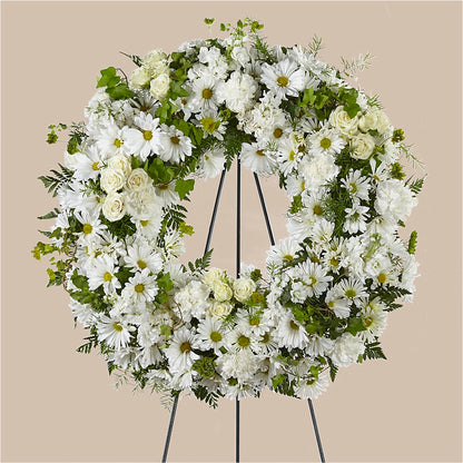 Faithful Wishes Wreath – KILBY'S FLORIST, Kannapolis NC