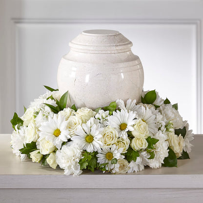 Ivory Gardens Cremation Adornment – KILBY'S FLORIST, Kannapolis NC