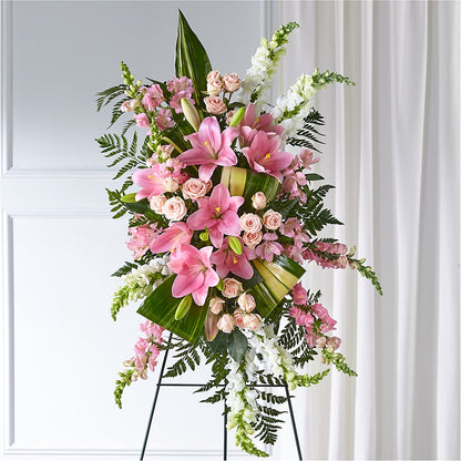 Elegant Embrace Standing Spray – KILBY'S FLORIST, Kannapolis NC