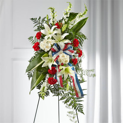 Stars of Life Standing Spray – KILBY'S FLORIST, Kannapolis NC