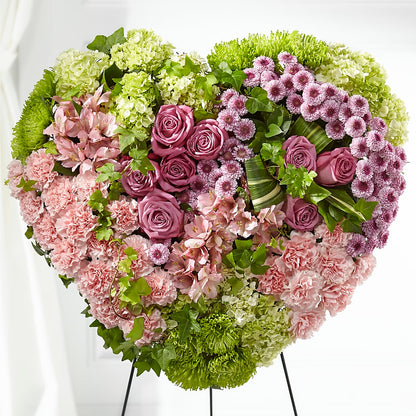 Heartwarming Standing Heart – KILBY'S FLORIST, Kannapolis NC