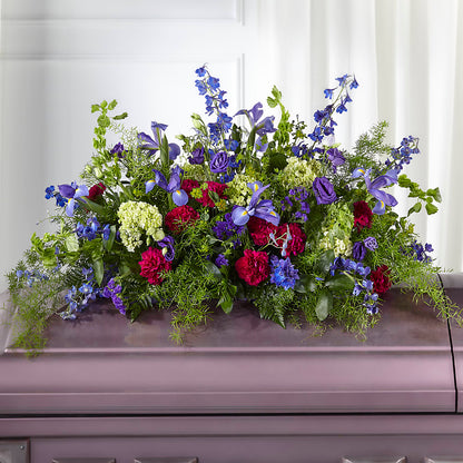Always Treasured Casket Spray – KILBY'S FLORIST, Kannapolis NC