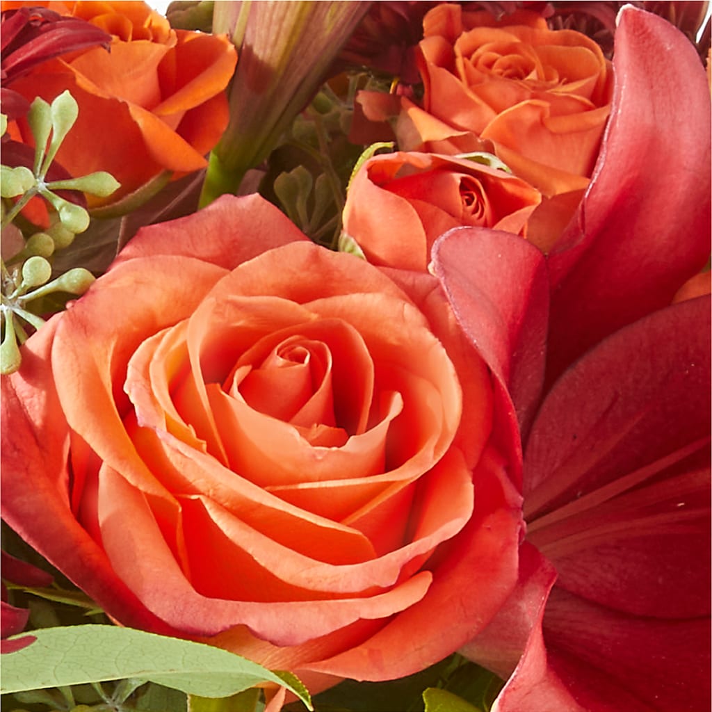 Crimson Leaves Bouquet – KILBY'S FLORIST, Kannapolis NC