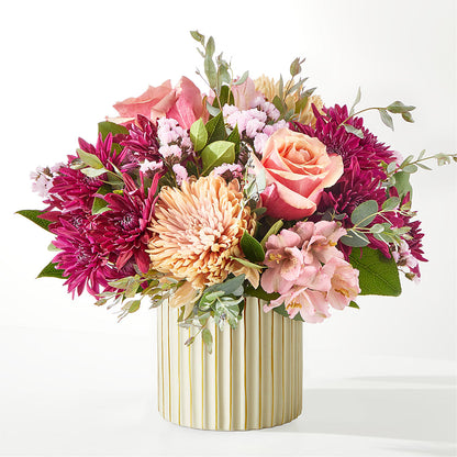 Berry Cobbler Bouquet with Ivory Vase – KILBY'S FLORIST, Kannapolis NC