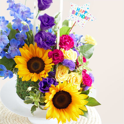 Star of the Day Floral Cake – KILBY'S FLORIST, Kannapolis NC