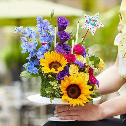Star of the Day Floral Cake – KILBY'S FLORIST, Kannapolis NC