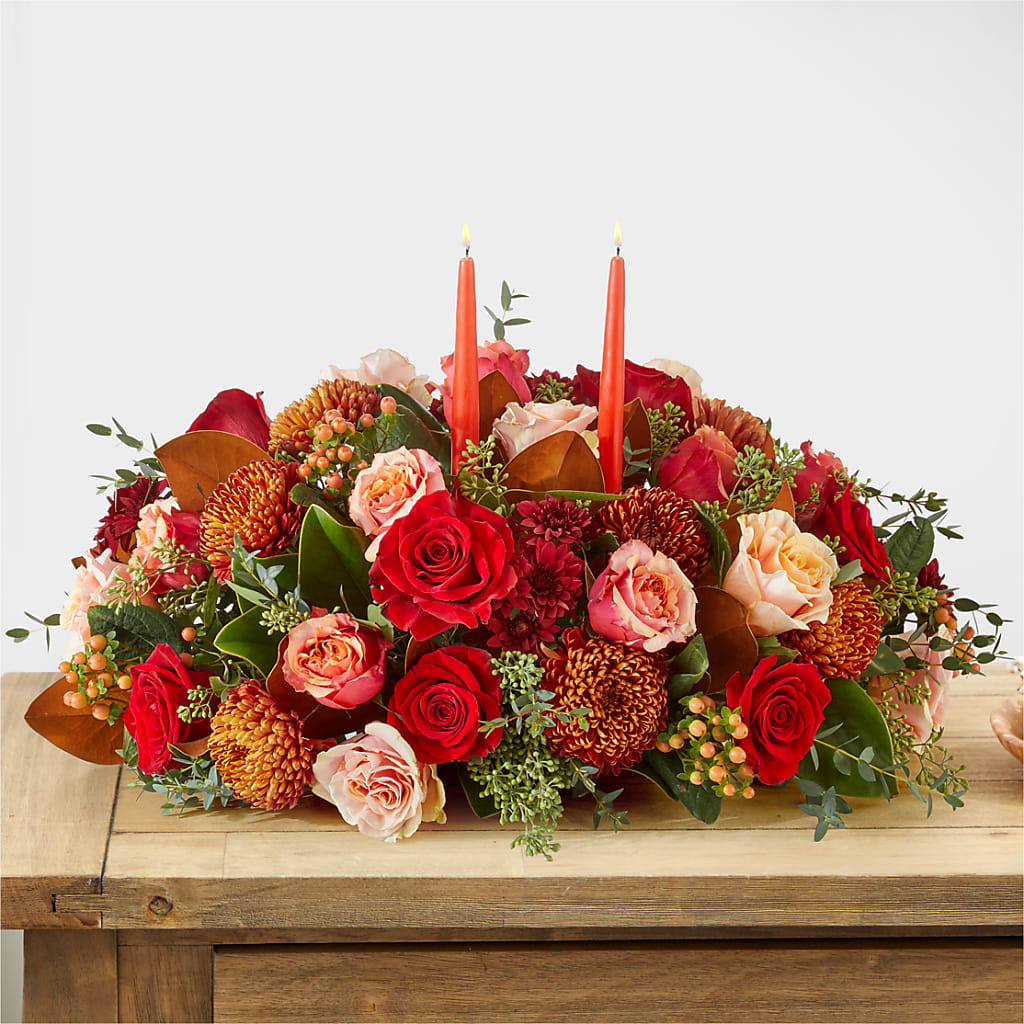 Gather Near Centerpiece – KILBY'S FLORIST, Kannapolis NC