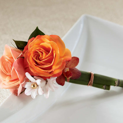 Sunset Dream Boutonniere – KILBY'S FLORIST, Kannapolis NC