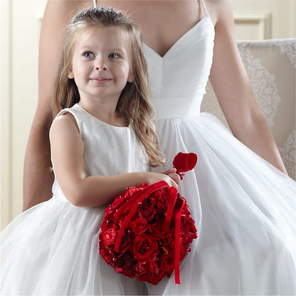 Pure at Heart Flower Girl Arrangement – KILBY'S FLORIST, Kannapolis NC
